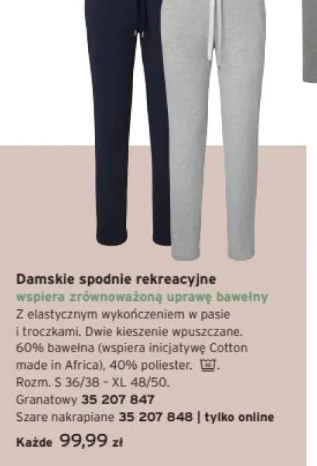 Spodnie dresowe damskie