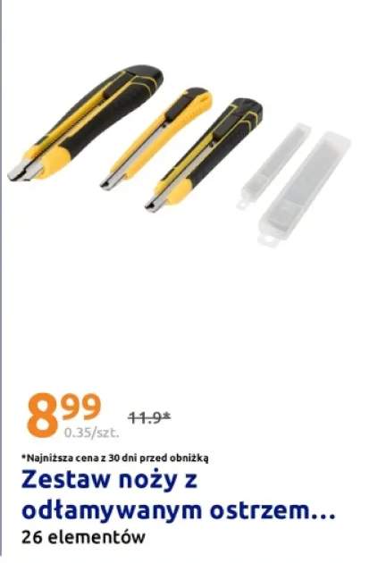 zestaw noży