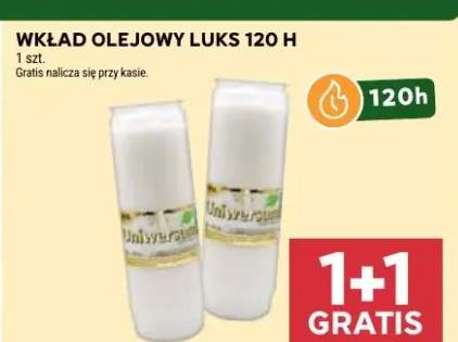 wkład olejowy do znicza