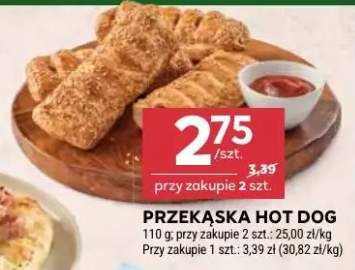 hot dog z parówką