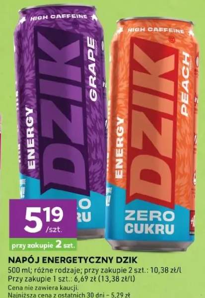napój energetyczny