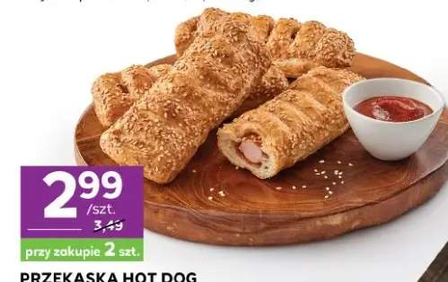 hot dog z parówką
