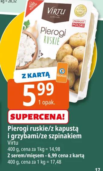 pierogi ze szpinakiem