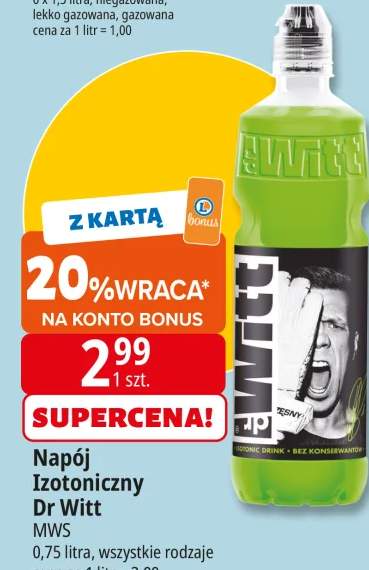 napój izotoniczny