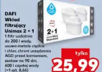wkład filtrujący