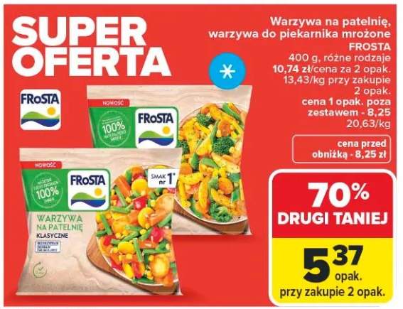 warzywa na patelnię