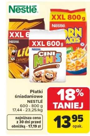 płatki śniadaniowe