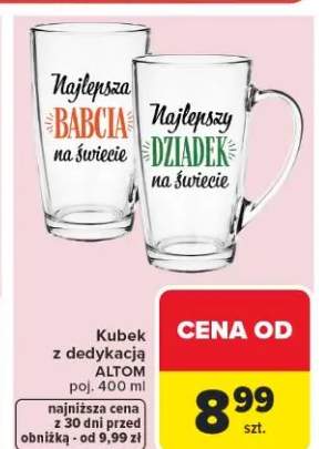 kubek z dedykacją