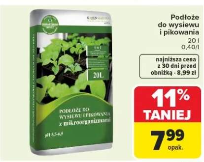 podłoże do wysiewu