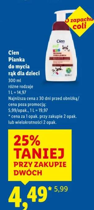 pianka do mycia rąk