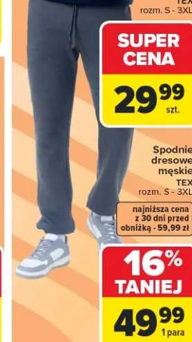 spodnie dresowe męskie