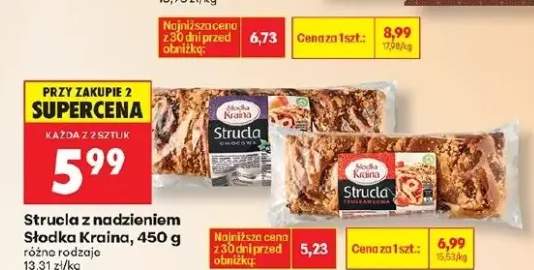 strucla z nadzieniem