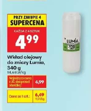 wkład olejowy do znicza