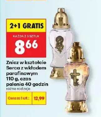 wkład do znicza