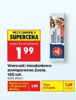 woreczki śniadaniowe