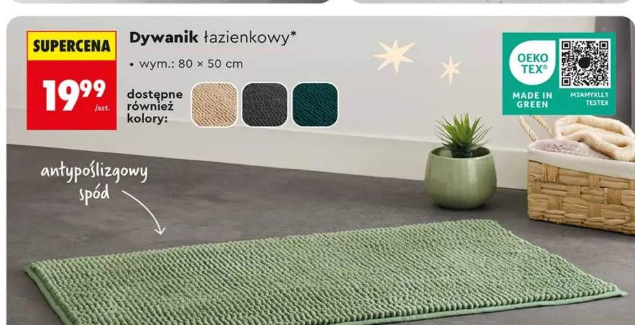 dywanik łazienkowy