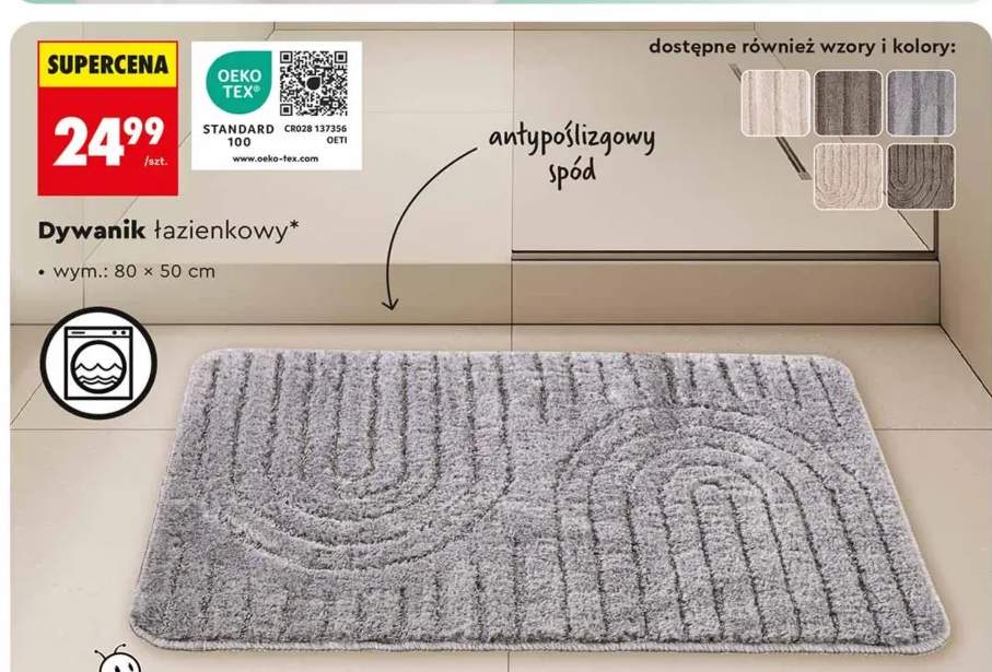 dywanik łazienkowy