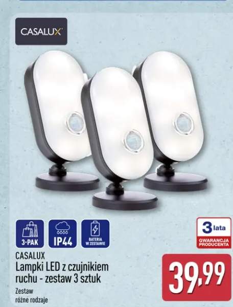 lampka led z czujnikiem ruchu