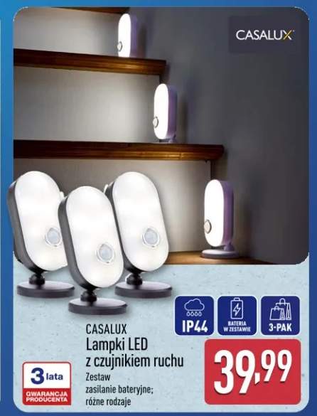 lampka led z czujnikiem ruchu