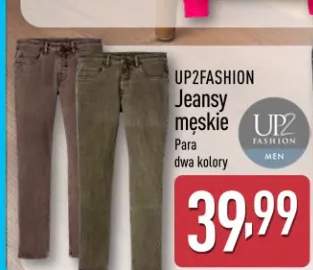 jeansy męskie