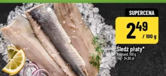 śledź płaty