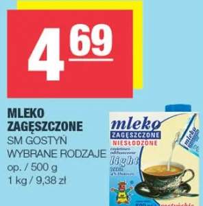 mleko zagęszczone