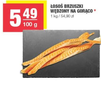brzuszki łososia wędzone