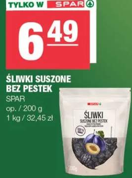 śliwki suszone