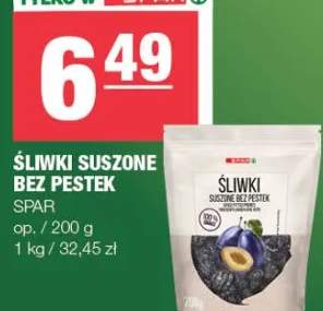 śliwki suszone