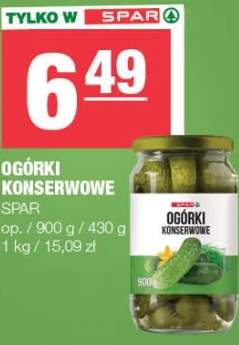 ogórki konserwowe
