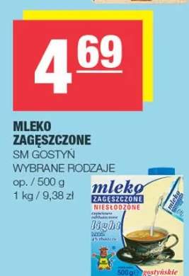 mleko zagęszczone
