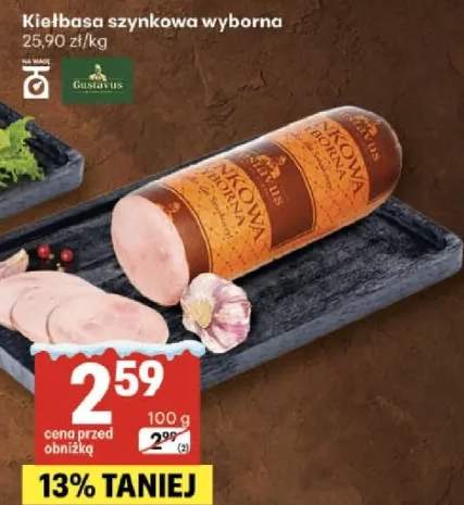kiełbasa szynkowa