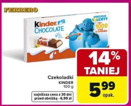 czekoladki Kinder