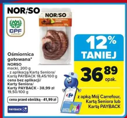 ośmiornica gotowana