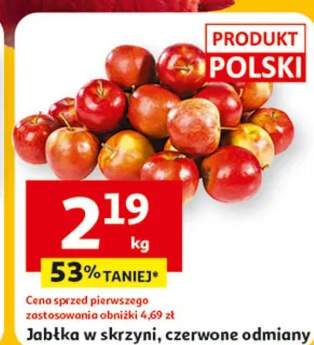 jabłka czerwone