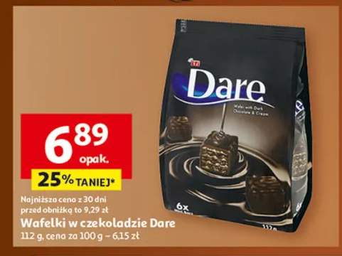 wafelki w czekoladzie