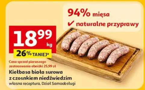 kiełbasa biała surowa