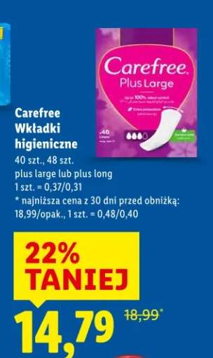 wkładki higieniczne