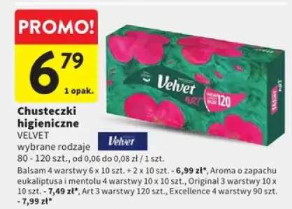 chusteczki higieniczne