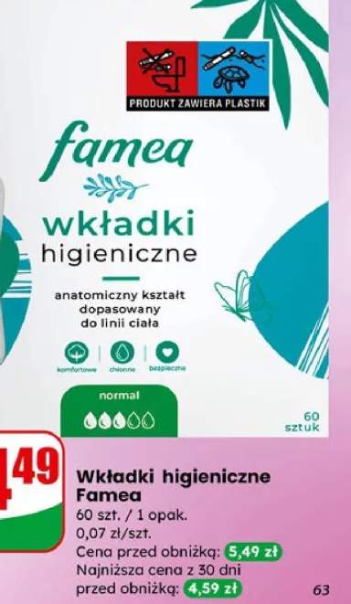 wkładki higieniczne