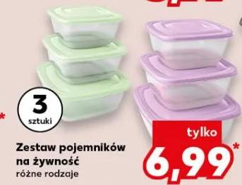 zestaw pojemników