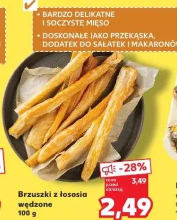 brzuszki łososia wędzone