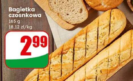 bagietka z masłem czosnkowym