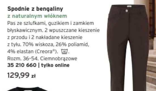 spodnie damskie