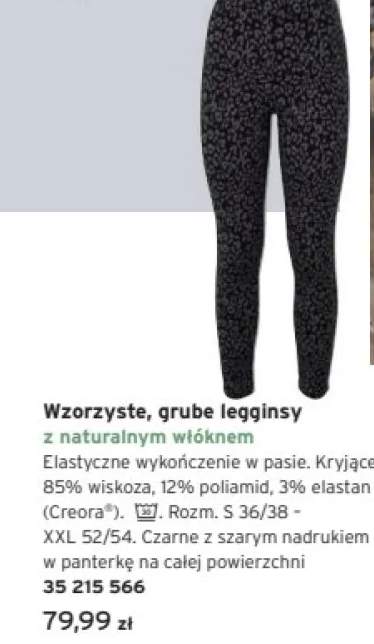 legginsy damskie