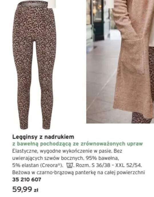 legginsy damskie