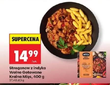 indyk wolno gotowany