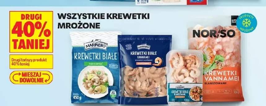 krewetki mrożone