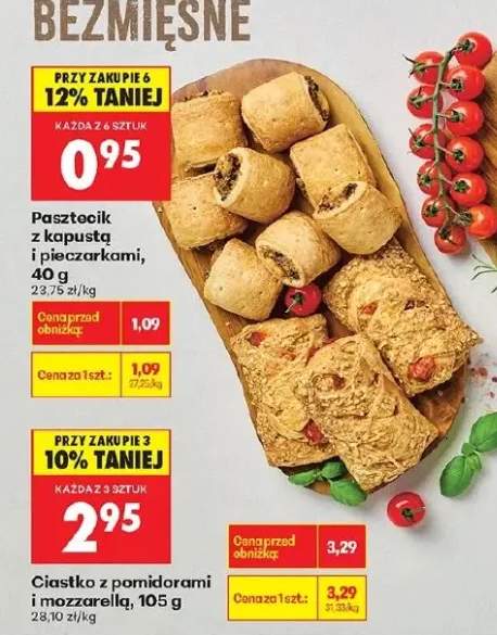 pasztecik z pieczarkami