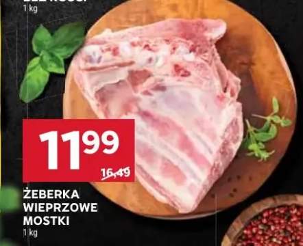 żeberka wieprzowe